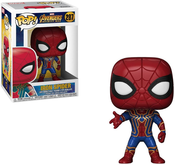 Marvel Avengers Infinity War Iron Spider Man Funko 26465 Pop! Vinile #287