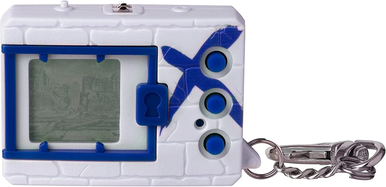 DigimonX Virtual Monster Pet Device - White & Blue 41922NP
