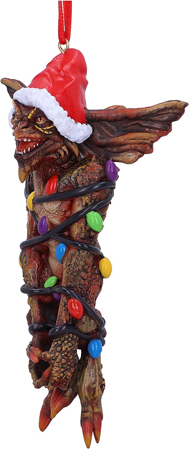 Nemesis Now Gremlins Mowhawk in Fairy Lights Hanging Festive Decorative Ornament