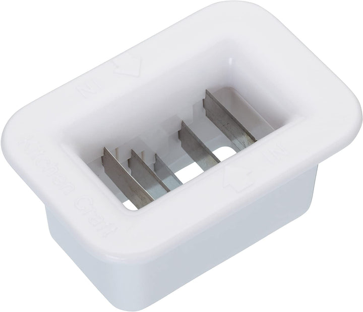 KitchenCraft Snijbonen Uitsteker 5,5 x 4 x 3 cm, Wit