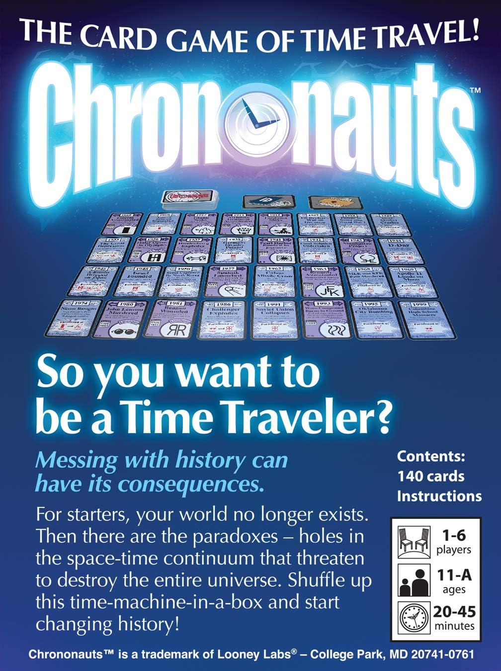 Looney Labs Chrononauts Card Game 4