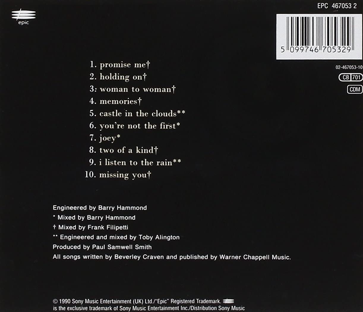 Beverley Craven - Beverley Craven [Audio CD]