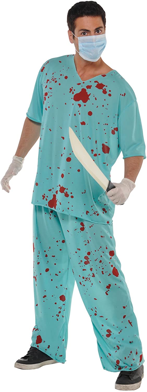 Amscan International Adults Bloody Unisex Scrubs