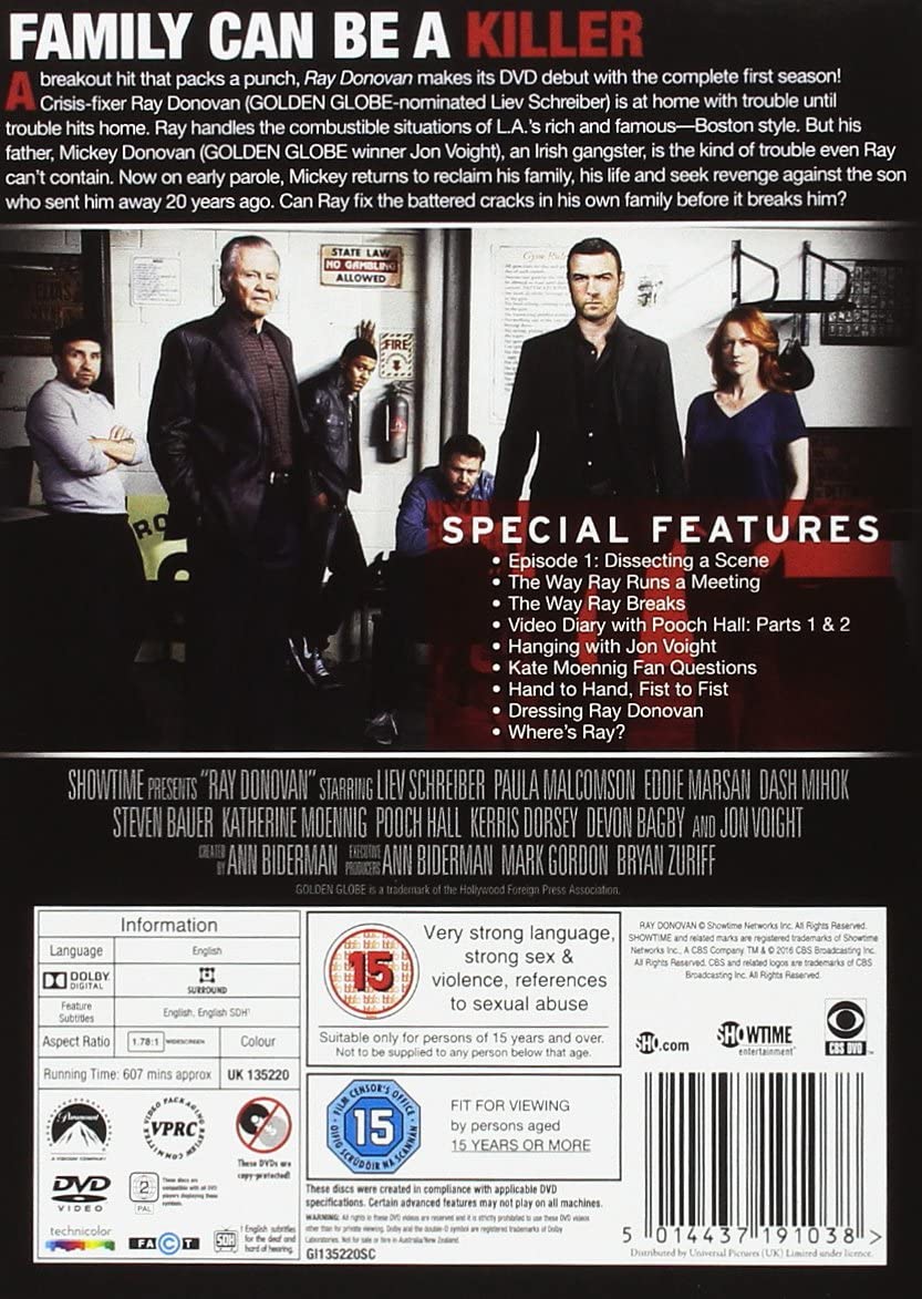 Ray Donovan - Stagione 1 [DVD]