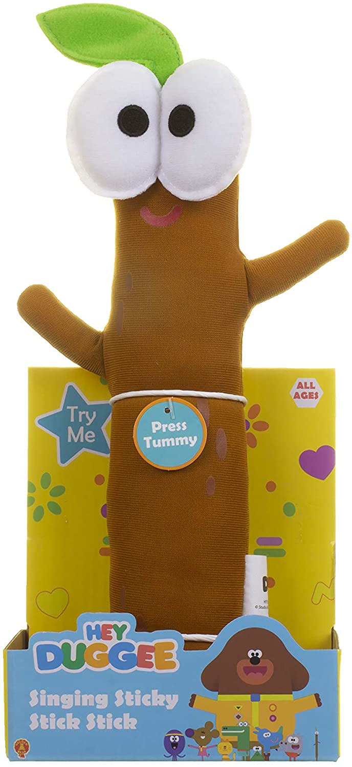 Hey Duggee 2011 Singing Sticky Stick Soft Toy