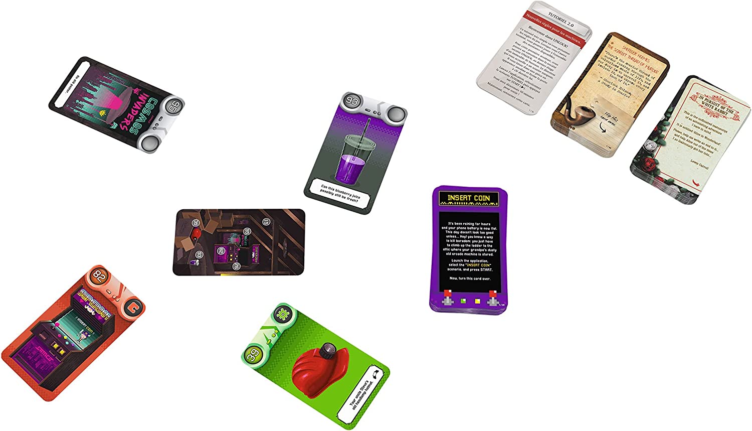 Asmodee Unlock 5! Heroic Adventures Brettspiel 4