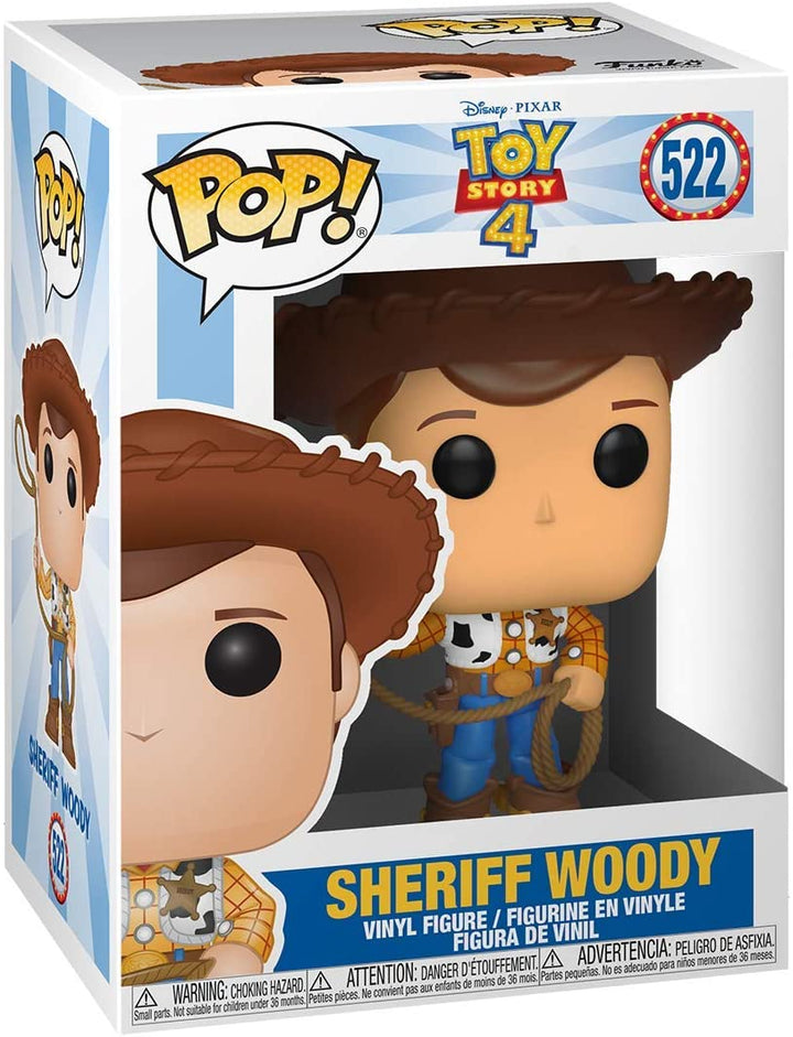 Disney Pixer Toy Story 4 Sceriffo Woody Funko 37383 Pop! Vinile #522