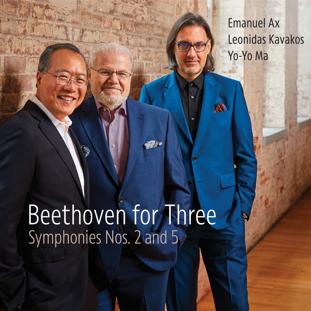 Yo-Yo Ma, Leonidas Kavakos & Emanuel Ax - Beethoven For Three: Symphonies Nos. 2 And 5 [Audio CD]