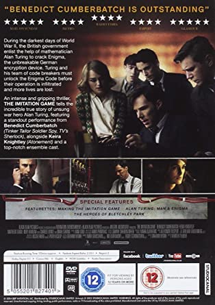 Il gioco dell&#39;imitazione [DVD] [2017]
