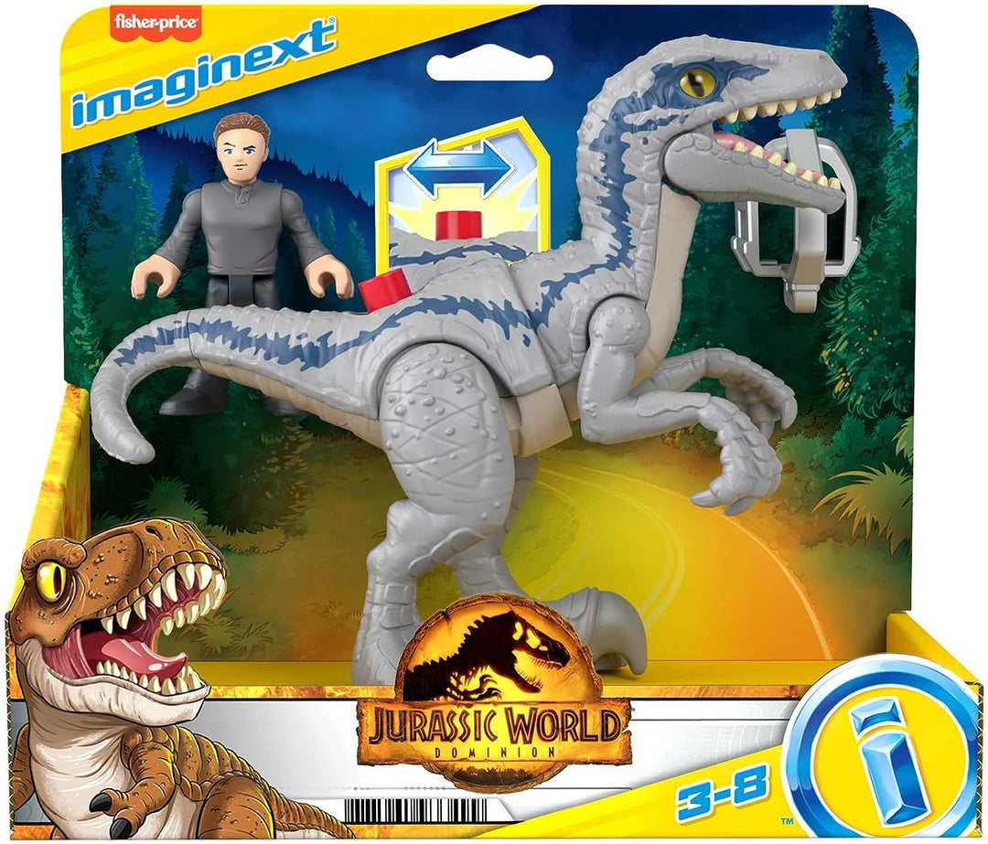 Imaginext Jurassic World Dominion Dinosaur Playset - Action-Packed Pretend Play for Ages 3-8
