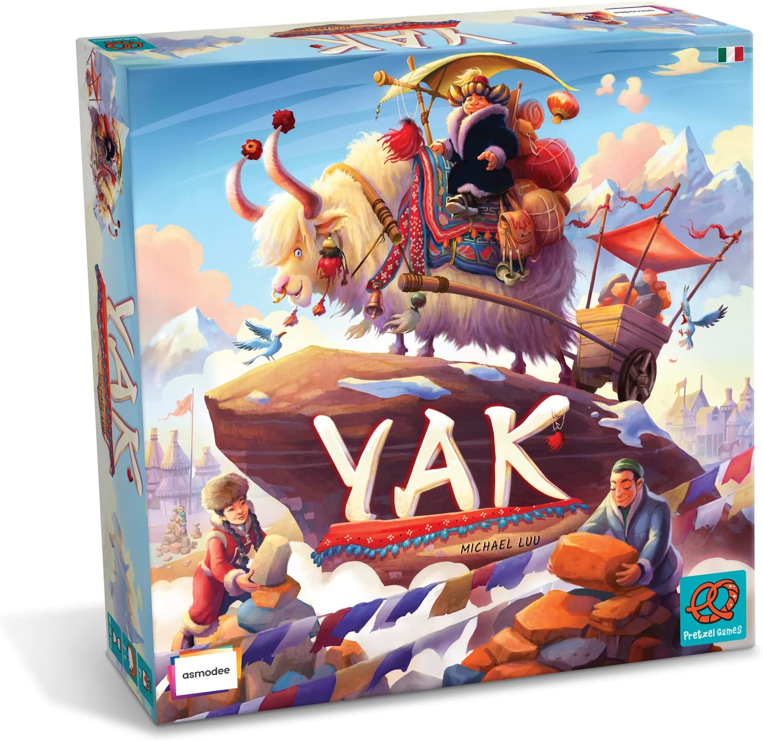 Pretzel Games Yak Board Game | Strategy Resource Management Game for 2-4 Players 6