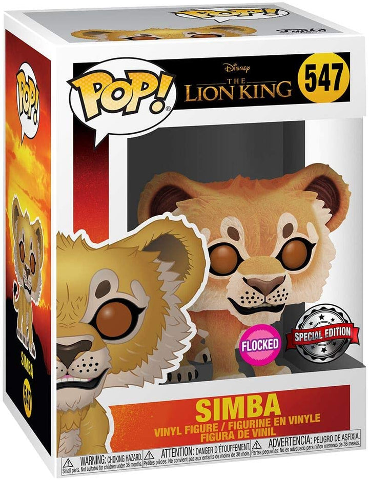 Disney Il Re Leone Simba Exclu Funko 39704 Pop! Vinile #547