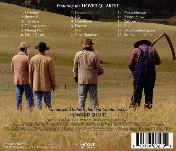 Howard Shore - Jimmy P. (Soundtrack) - Original Score [Audio CD]