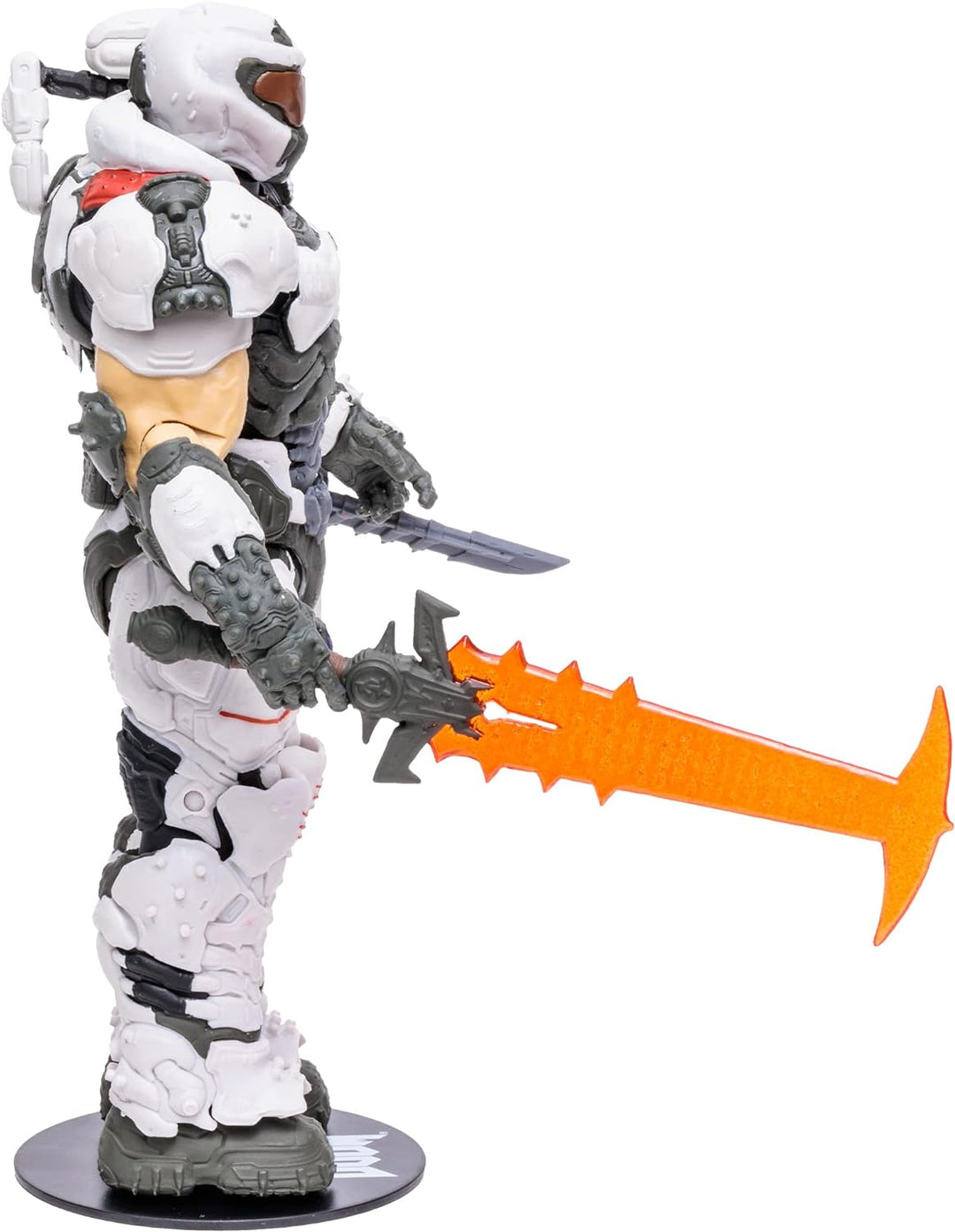 McFarlane Doom Slayer Action Figure - 18 cm Collectible with White Armor (Ages 14+)