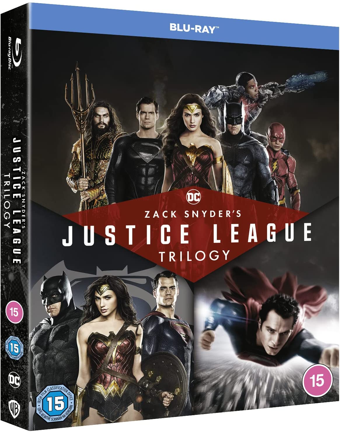 Zack Snyders Justice League-Trilogie (2021) – Blu-ray [Region Free] 3