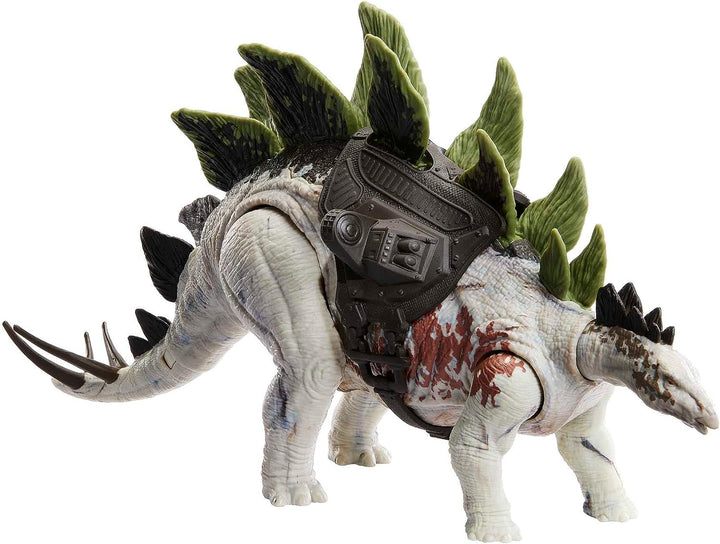 ?Jurassic World Dominion Dinosaurierfigur Gigantischer Fährtenleser Stegosaurus mit Atta