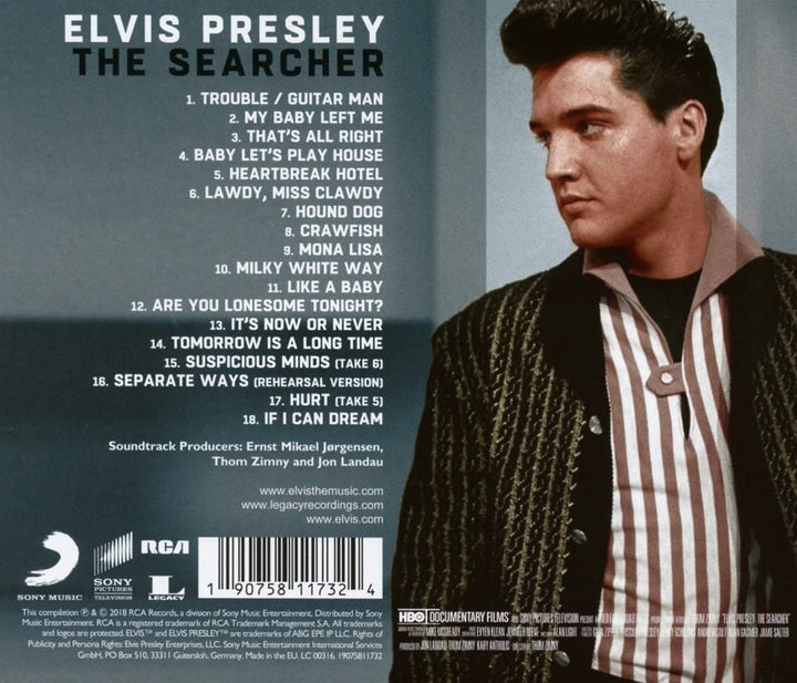 Elvis Presley - The Searcher La colonna sonora originale
