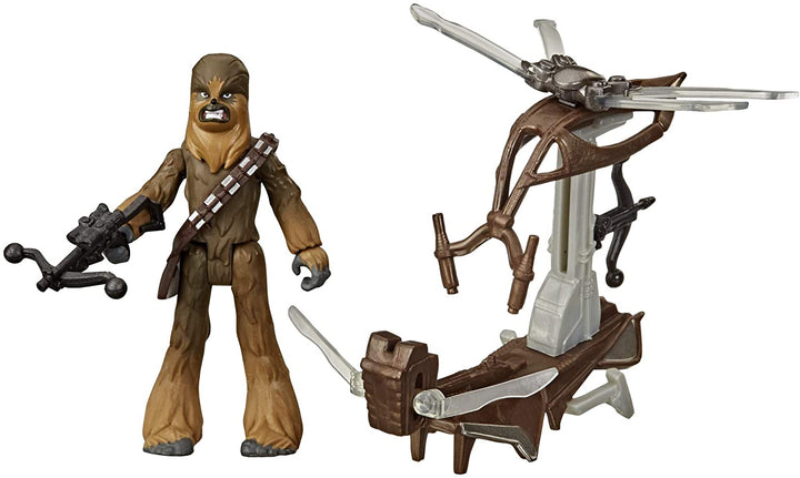 Star Wars Mission Fleet Gear Class Chewbacca Beachfront Barrage 2,5-inch schaalfiguur en voertuig