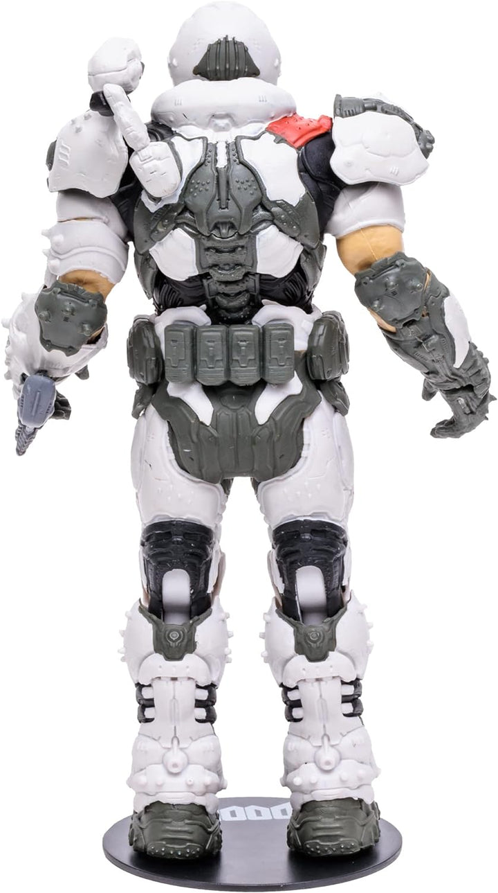 McFarlane Doom Slayer Action Figure - 18 cm Collectible with White Armor (Ages 14+)