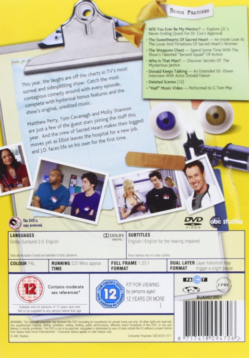 Scrubs: The Complete Collection - Seasons 1-9 [DVD] 7