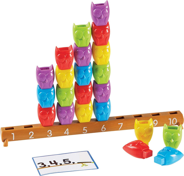 Leermiddelen 1-10 Activiteitenset uilen tellen