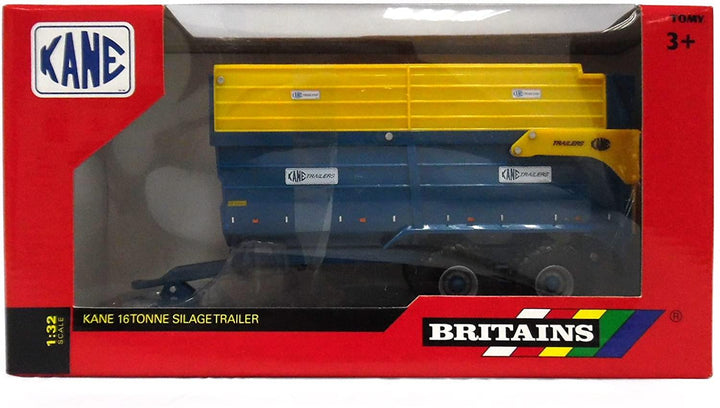 Britains 1:32 Kane 16 Tonne Silage Trailer Collectable Toy Farm Accessory for Children - Yachew