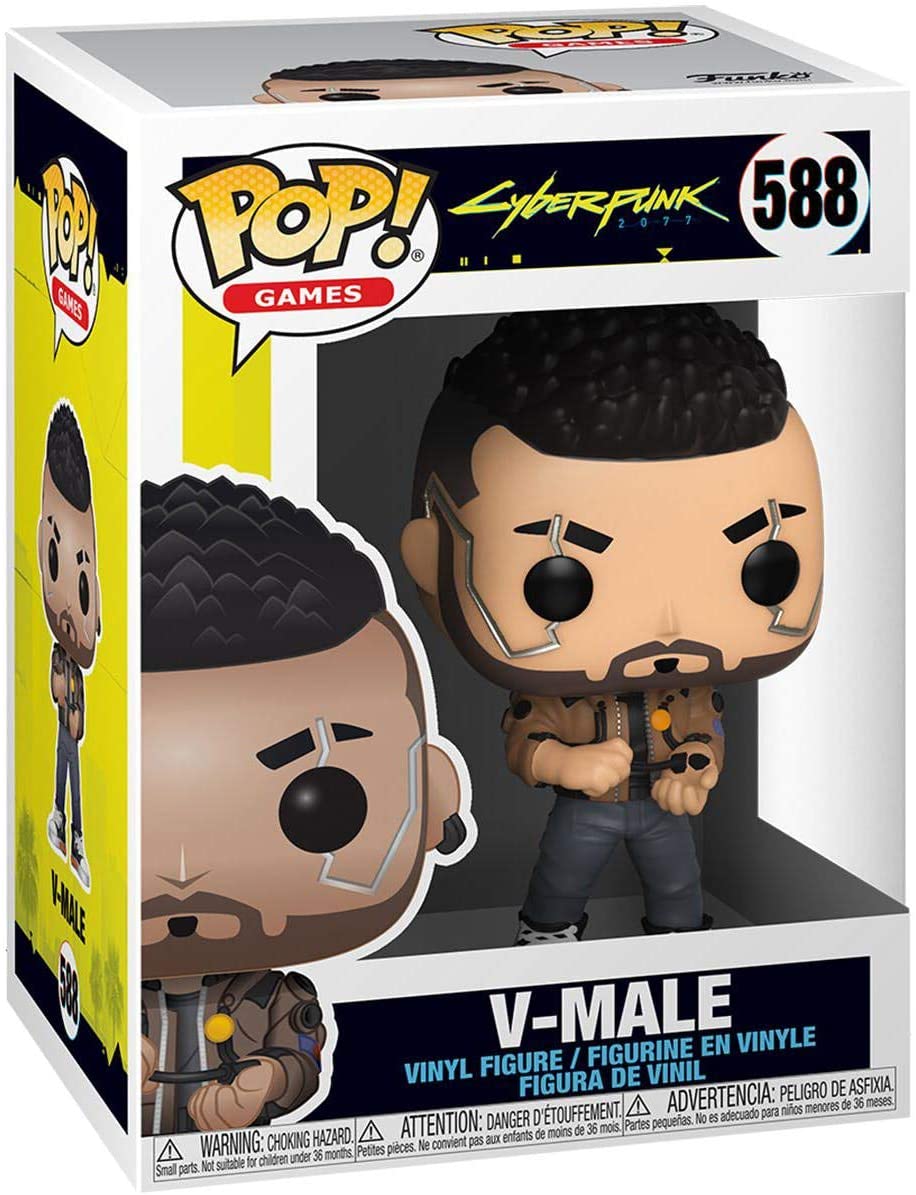 Cyberpunk 2077 V-Male  Funko 47159 Pop! Vinyl #588