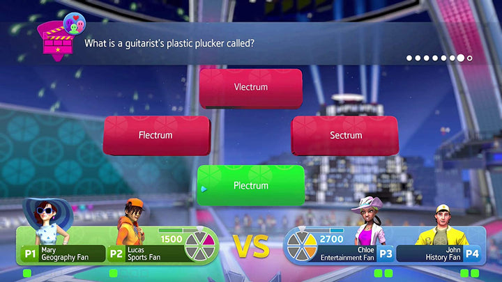 Trivial Pursuit Live (code in doos) (Nintendo Switch)