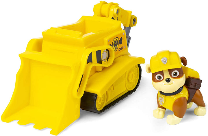 Paw Patrol 6054435 Rubble Bulldozer-voertuig met verzamelfiguur