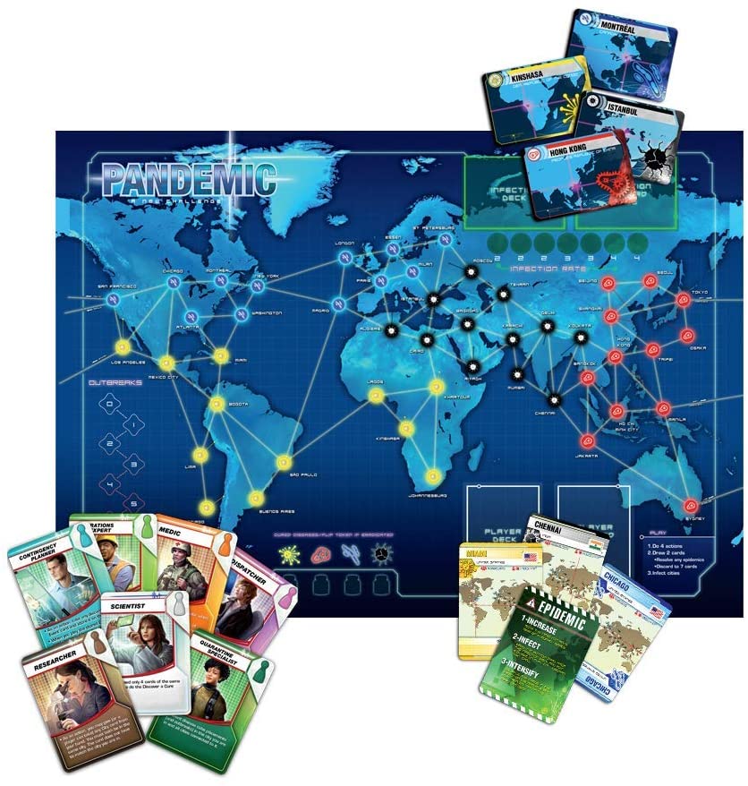 Z-Man Games Pandemic Bordspel