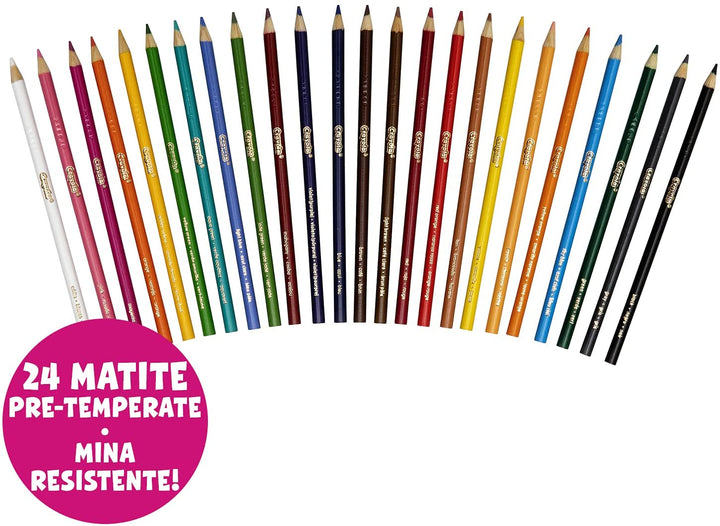 Crayola - 24 Crayola Coloured Pencils