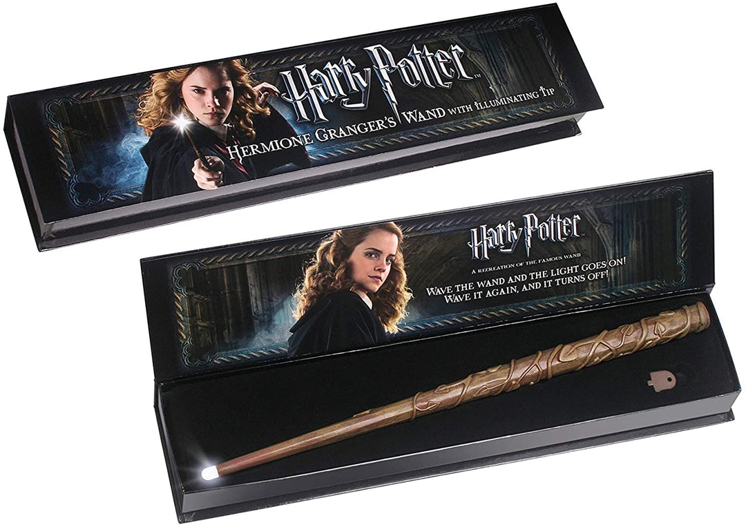 The Noble Collection Harry Potter Hermione Granger Illuminating Wand Replica (HP-HERMIONE-WAND)
