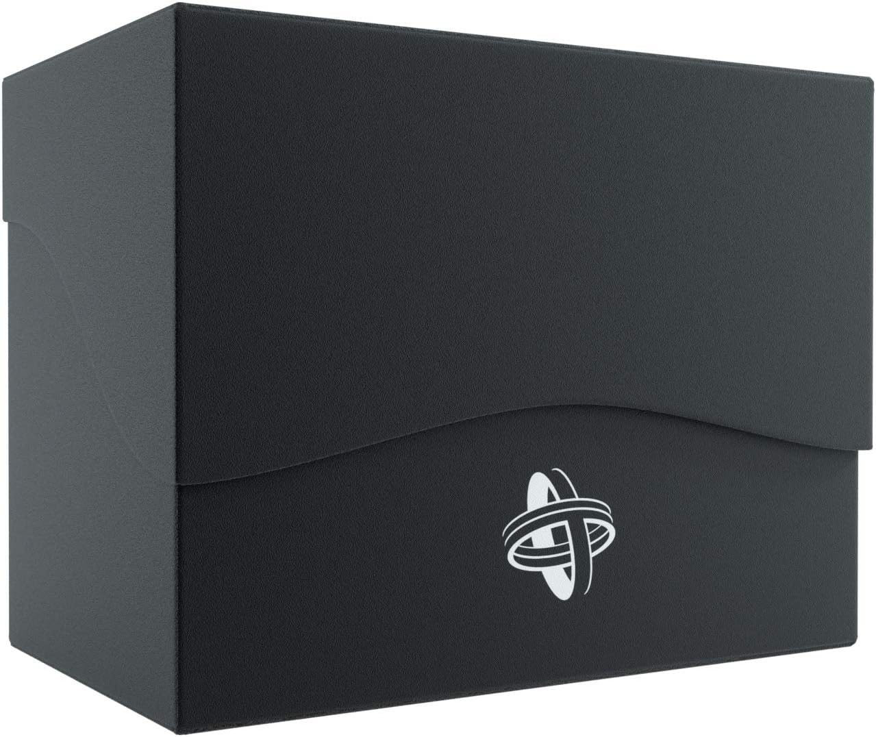 Gamegenic 80-Karten-Seitenhalter – Schwarz, für 80 doppelseitig gesleevte Karten, seitlich zu ladende Deckbox mit Cobra Neck-Technologie 3
