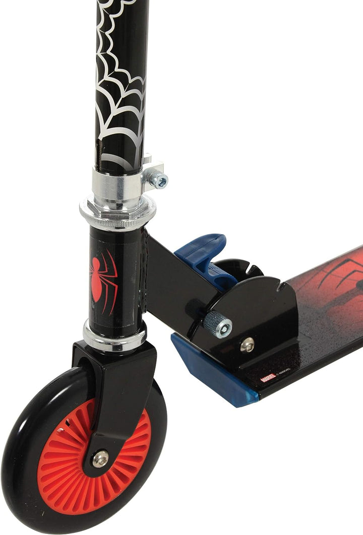 Spiderman M004009 Spider-Man Inline Scooter, Red