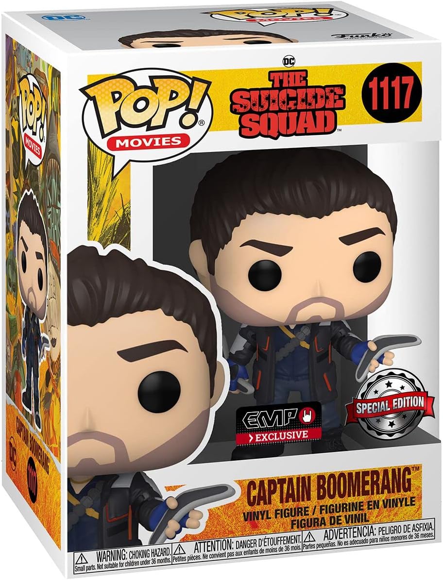 Funko Pop! Movies The Suicide Squad – Captain Boomerang Vinylfigur (1117) Walmart Exclusive