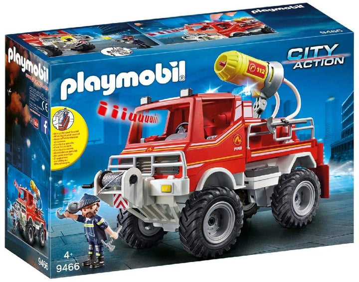 Playmobil City Action 9466 Camion dei pompieri per bambini dai 5 anni in su