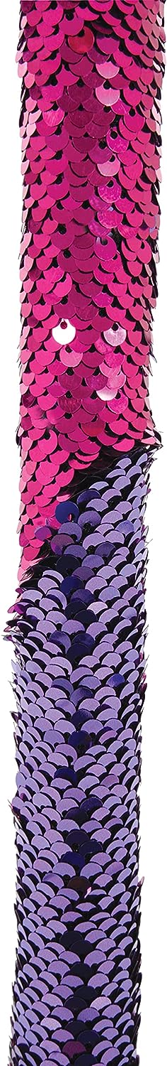 abgee 703 M004373 EA Barbie Mermaid Sequin Inline Scooter, Pink