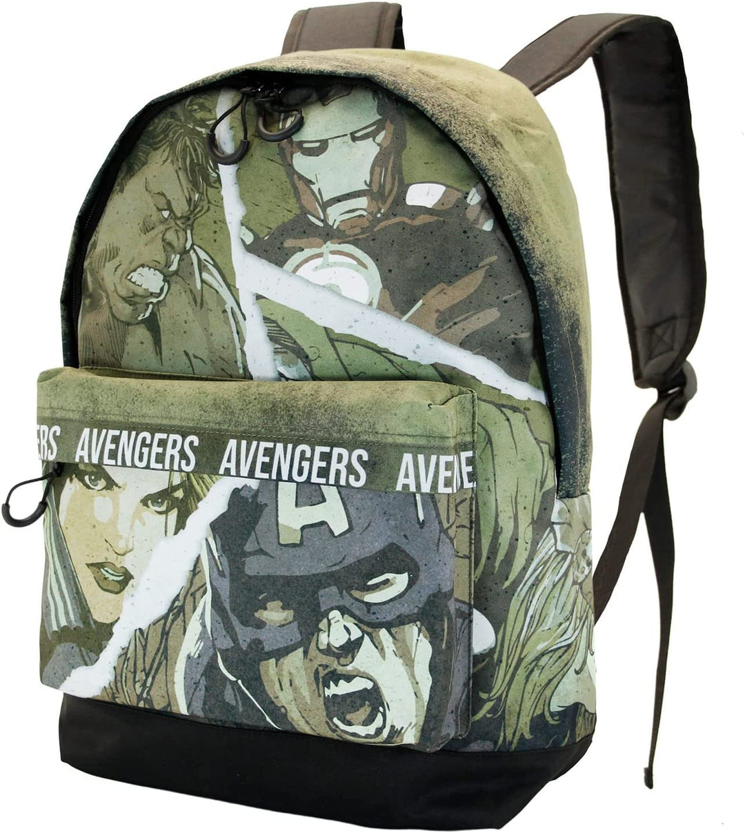 The Avengers Shout-Fan HS Backpack, Military Green