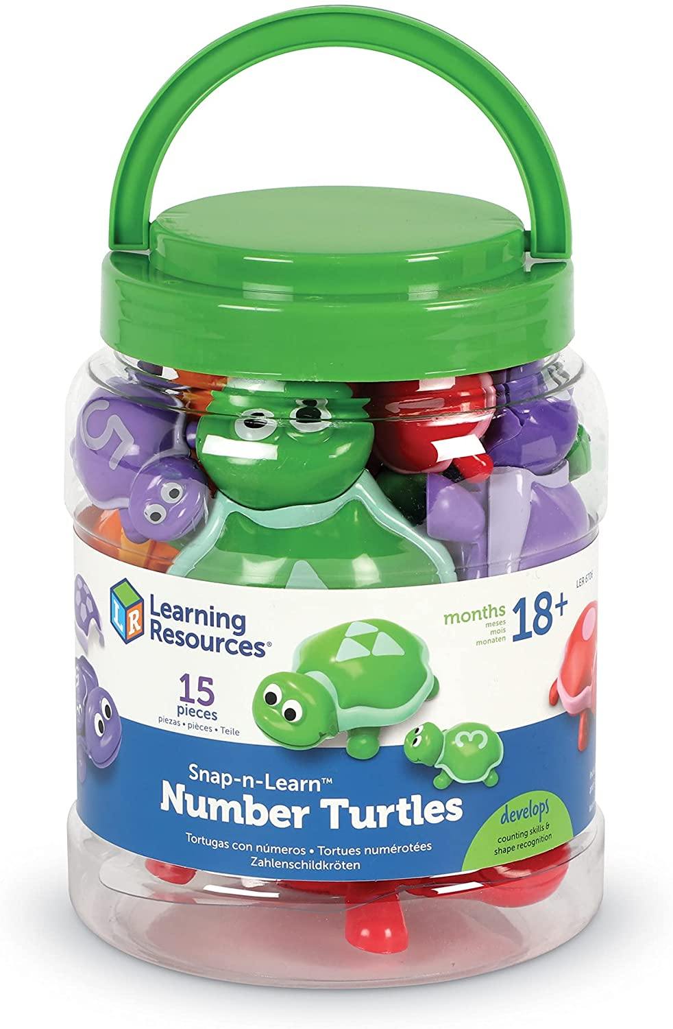 Learning Resources Snap-n-Learn Number Turtles - Yachew