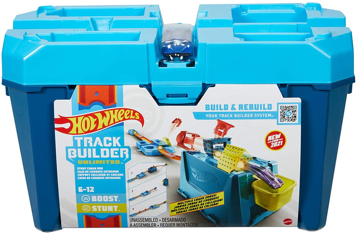 Mattel 900 GVG09 EA HW TB Crash Box, Multicolore