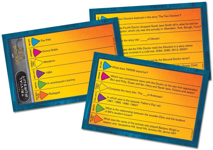 Doctor Who Trivial Pursuit Bitesize Game