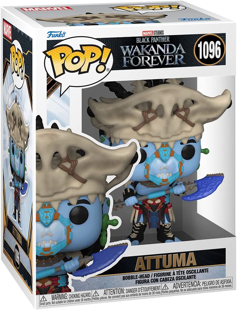 Funko Pop! Marvel - Black Panther: Wakanda Forever - Attuma Vinyl Figure #1096