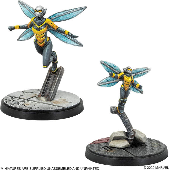 Marvel Crisis Protocol: Ant-Man and Wasp, mixed colours