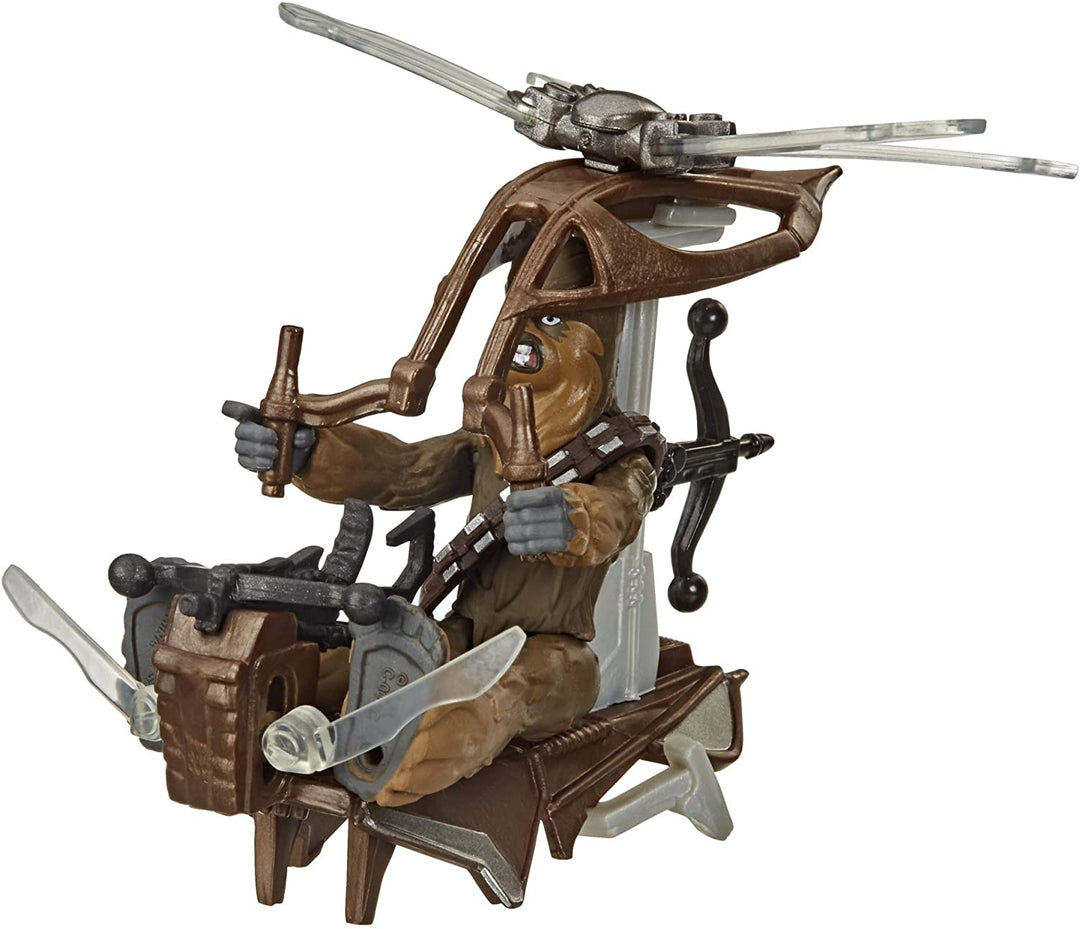 Star Wars Mission Fleet Gear Class Chewbacca Beachfront Barrage 2,5-inch schaalfiguur en voertuig