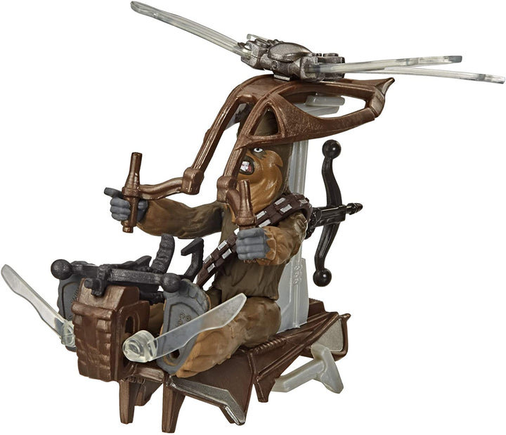 Star Wars Mission Fleet Gear Class Chewbacca Beachfront Barrage 2,5-inch schaalfiguur en voertuig