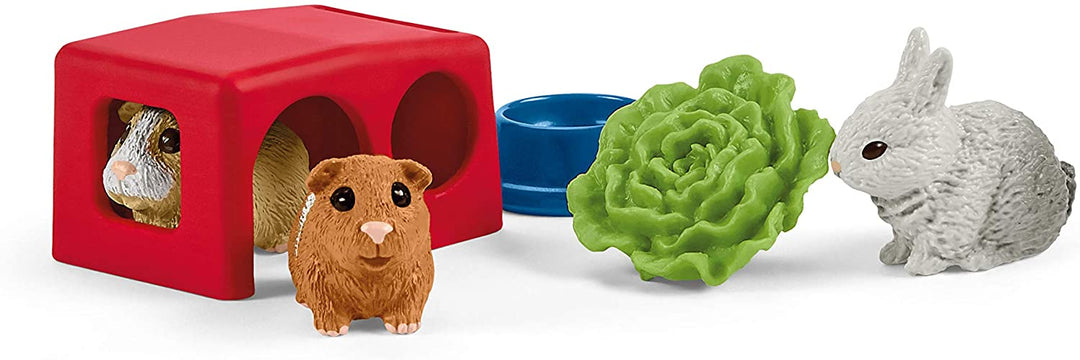 Schleich 42500 Gabbia per conigli e porcellini d&#39;India Farm World