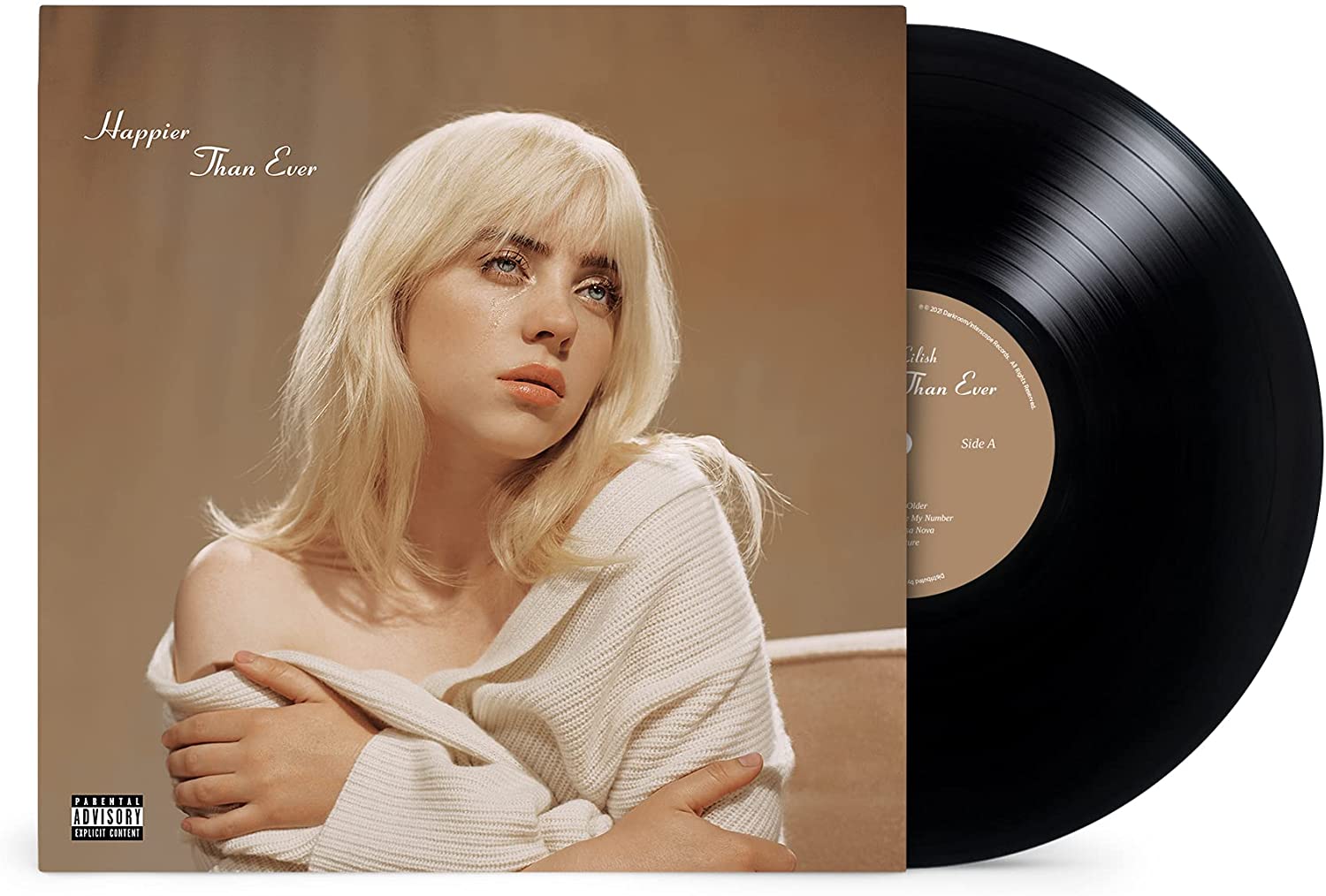 Billie Eilish - Happier Than Ever [Recycled Black Vinyl] 3