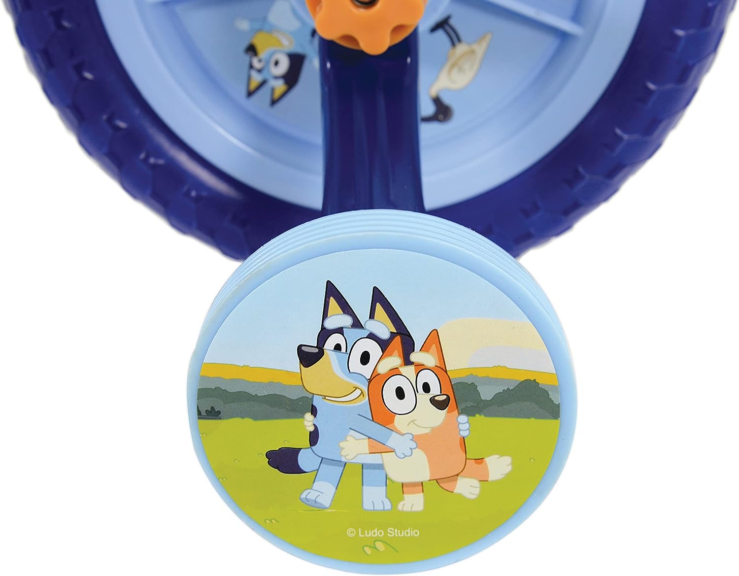 Bluey 2in1 10" Trainingsfahrrad – umwandelbares Lauf- und Tretfahrrad für Kinder 5