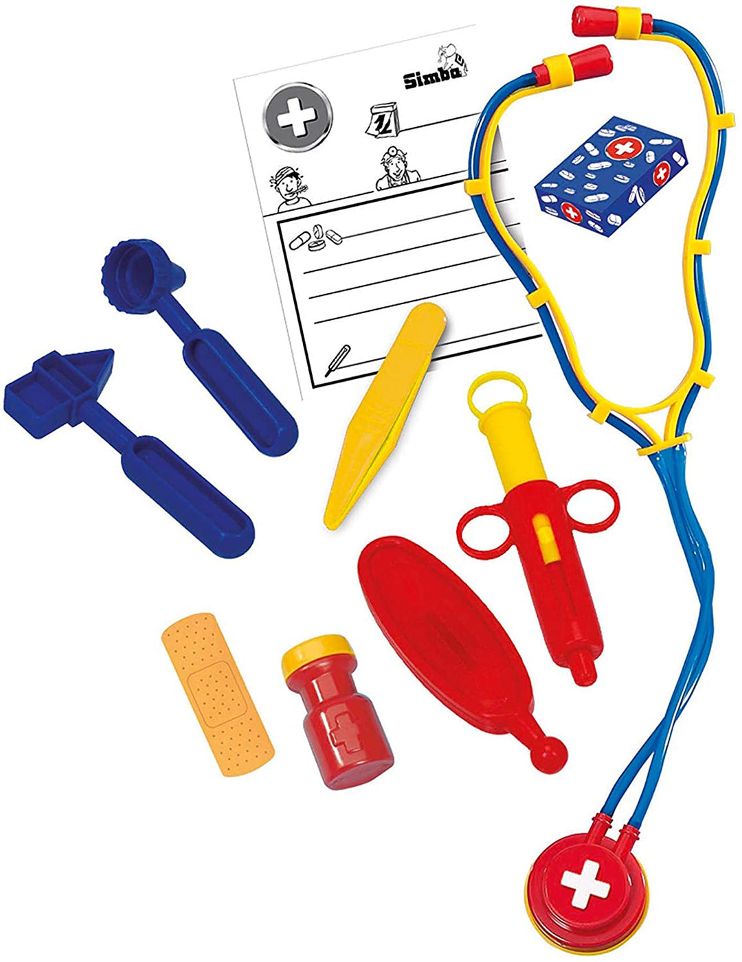 Simba 105544054 Doctor Set en una maleta