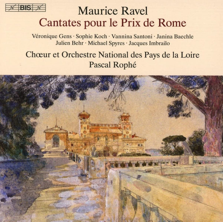Véronique Gens - Ravel: Cantates Pour Le Prix [Véronique Gens; Vannina Santoni; Pascal Rophé] [Bis: BIS2582] [Audio CD]